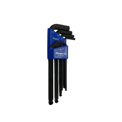 Snap-on รุ่น BHM9A ชุดประแจหกเหลี่ยมตัวแอล ระบบมิลลิเมตร (9 ชิ้น)