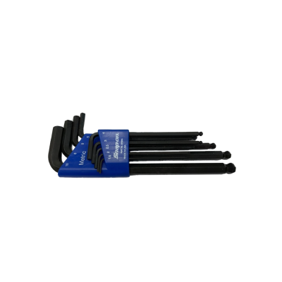 Snap-on รุ่น BHM9A ชุดประแจหกเหลี่ยมตัวแอล ระบบมิลลิเมตร (9 ชิ้น)