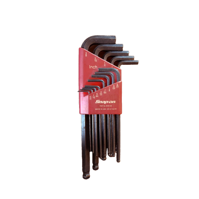 Snap-on รุ่น BHS13A ชุดประแจหกเหลี่ยมตัวแอล ระบบนิ้ว (13 ชิ้น)