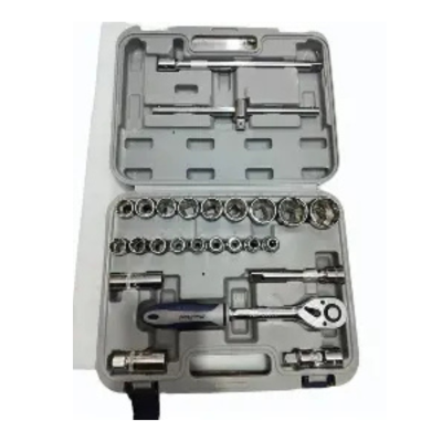 Blue-Point รุ่น BLP1225SI ชุดเครื่องมือบ็อกซ์ ขนาด 1/2 นิ้ว จำนวน 25 ชิ้น (25pc 1/2" Drive Socket Set)