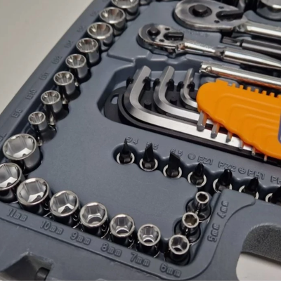 Blue-Point รุ่น BLPATSCM120 ชุดเครื่องมือช่างยนต์อเนกประสงค์ 128 ชิ้น (128pc Automotive Tool Set)