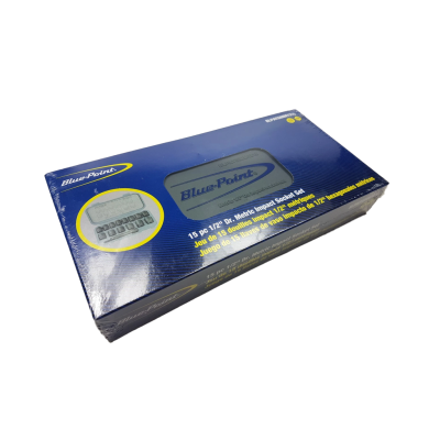 Blue-Point รุ่น รุ่น BLPATSIMM1215 ชุดลูกบ็อกซ์กระแทก ขนาด 1/2 นิ้ว จำนวน 15 ชิ้น (15pc 1/2" Drive Impact Socket Set)