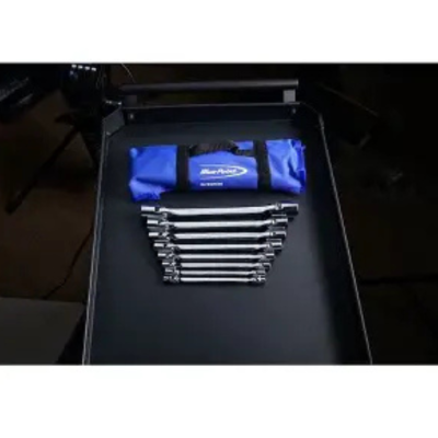 Blue-Point รุ่น BLPBWRES8 ชุดประแจแหวนหัวอ่อนสองด้าน 8 ชิ้น (8pc Flexible Double Box End Wrench Set)