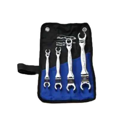 Blue-Point รุ่น BLPFNM4FS ชุดประแจผ่าหัวอ่อน (Flexible Flare Nut Wrench Set)