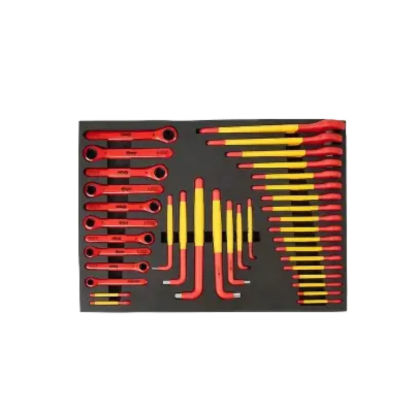 Blue-Point รุ่น BLPISD37SET ชุดเครื่องมือฉนวนป้องกันไฟฟ้า 1,000V จำนวน 37 ชิ้น (37pc 1,000V Insulated Tool Set)