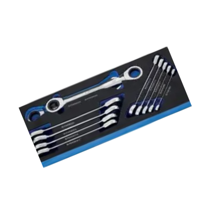 Blue-Point รุ่น BPS25A ชุดประแจแหวนก๊อกแก๊ก 2 ข้าง RAT WR DBL RING SET