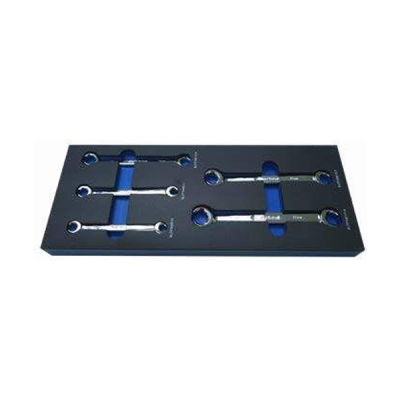 Blue-Point รุ่น BPS28A ชุดประแจขันแป๊บ FLARE NUT WR FOAM SET