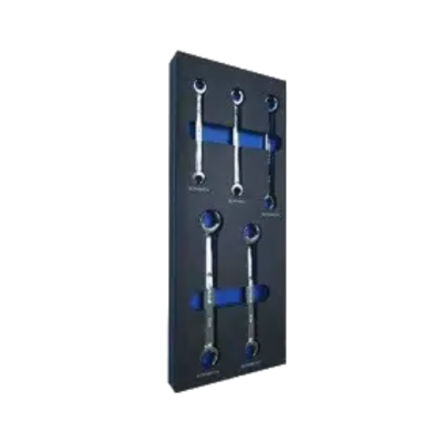 Blue-Point รุ่น BPS28A ชุดประแจขันแป๊บ FLARE NUT WR FOAM SET
