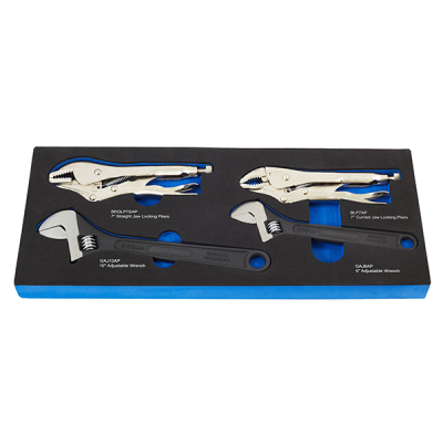 Blue-Point รุ่น BPS6B ชุดประแจเลื่อน ADJ WRENCH LOCKING PLIERS