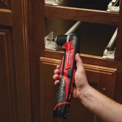 Milwaukee รุ่น C12 RAD-0B สว่านไขควงมุมฉากไร้สาย 12 โวลต์ (เครื่องเปล่า)