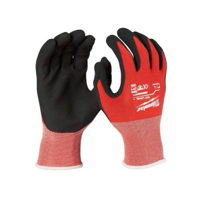 Milwaukee รุ่น 48-22-8902 ถุงมือกันบาด Cut 1 Dipped Gloves - L