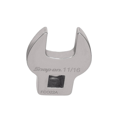 Snap-on รุ่น FCO22A ประแจตีนกา (Crowfoot) แบบปากปิด 6 เหลี่ยม ขนาด 11/16 นิ้ว (ระบบนิ้ว) รูขับ 3/8 นิ้ว
