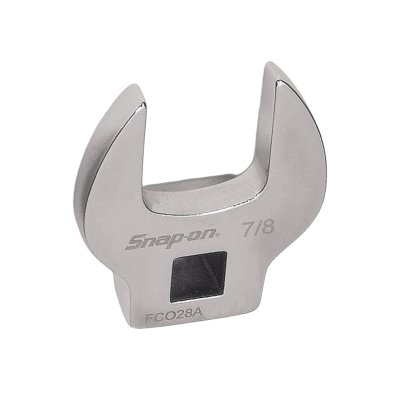 Snap-on รุ่น FCO28A ประแจตีนกา (Crowfoot) แบบปากปิด 6 เหลี่ยม ขนาด 7/8 นิ้ว (ระบบนิ้ว) รูขับ 3/8 นิ้ว