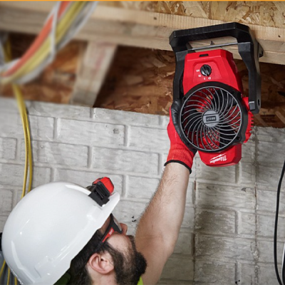 Milwaukee รุ่น M12 AF-0  พัดลมไร้สาย 12 โวลต์  (เครื่องเปล่า)