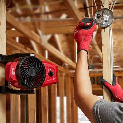 Milwaukee รุ่น M12 AF-0  พัดลมไร้สาย 12 โวลต์  (เครื่องเปล่า)