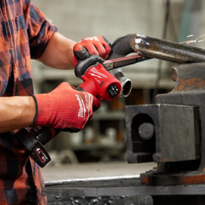 Milwaukee รุ่น M12 FBFL10-0 ASIA  เครื่องขัดกระดาษทรายสายพาน 3/8" x 13" 12 โวลต์