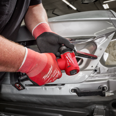 Milwaukee รุ่น M12 FBFL10-0 ASIA  เครื่องขัดกระดาษทรายสายพาน 3/8" x 13" 12 โวลต์