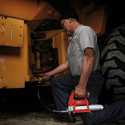 Milwaukee รุ่น M12 GG-0 เครื่องอัดจารบีไร้สาย 12 โวลต์ (เครื่องเปล่า)