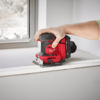 Milwaukee รุ่น M18 BQSS-0 M18 เครื่องขัดกระดาษทรายแบบสี่เหลี่ยม