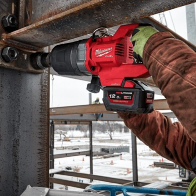 Milwaukee รุ่น M18 ONEFHIWF1DS-0C0 บล็อกกระแทกไร้สาย 1" แรงบิดสูง แกนสั้น ด้ามจับทรง D