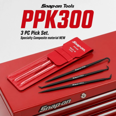 Snap-on รุ่น PPK300 ชุดเหล็กส่งและเครื่องมือขูด - 3 ชิ้น
