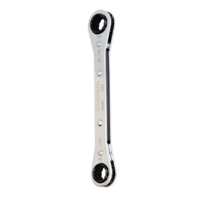 Snap-on รุ่น R1214C ประแจแหวนผ่าแบบเยื้อง (Offset Flare Nut Wrench) 3/8" x 7/16" (หน่วยนิ้ว - SAE)