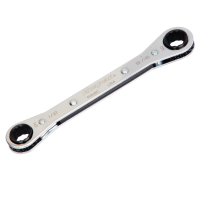 Snap-on รุ่น R1618C ประแจแหวนผ่าแบบเยื้อง (Offset Flare Nut Wrench) 1/2" x 9/16" (หน่วยนิ้ว - SAE)