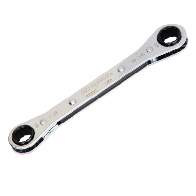 Snap-on รุ่น R810C ประแจแหวนผ่าแบบเยื้อง (Offset Flare Nut Wrench) 1/4" x 5/16" (หน่วยนิ้ว - SAE)
