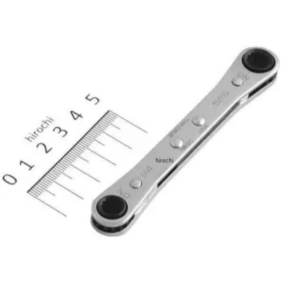 Snap-on รุ่น R810C ประแจแหวนผ่าแบบเยื้อง (Offset Flare Nut Wrench) 1/4" x 5/16" (หน่วยนิ้ว - SAE)