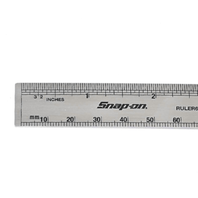 Snap-on รุ่น RULER601 ไม้บรรทัดเหล็กสแตนเลส ขนาด 6 นิ้ว