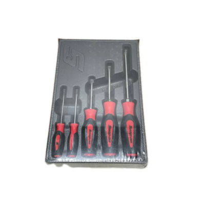 Snap-on รุ่น SGDP50BR ชุดไขควงปากแฉก ด้ามแข็งสีแดง (5 ชิ้น)