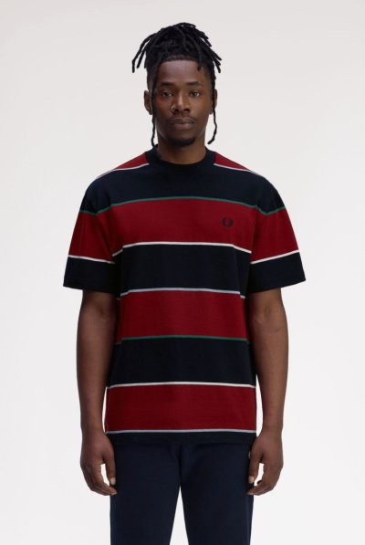 Striped Relaxed T-Shirt (Oversize)