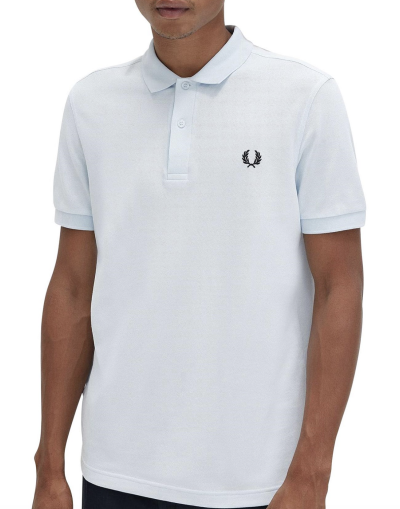 FRED PERRY POLO SHIRT M6000 IN LIGHT BLUE