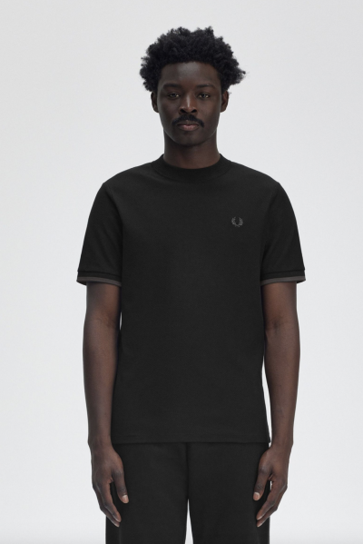 Tipped Cuff Piqué Shirt