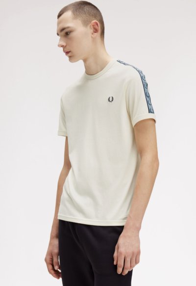 Contrast Tape Ringer T-Shirt