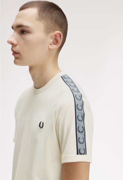 Contrast Tape Ringer T-Shirt