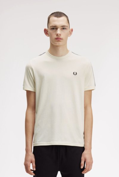 Contrast Tape Ringer T-Shirt