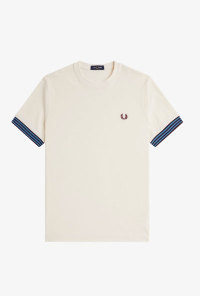 Striped Cuff T-Shirt