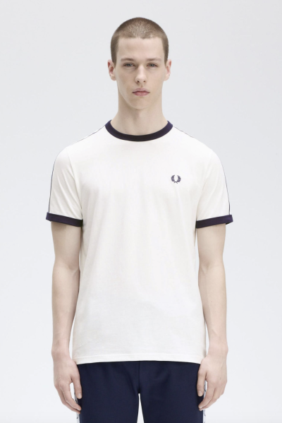 Contrast Tape Ringer T-Shirt