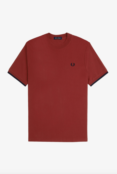 Tipped Cuff Piqué Shirt