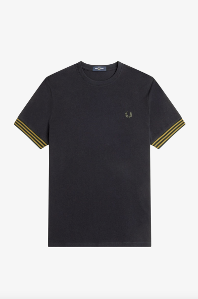 Striped Cuff T-Shirt