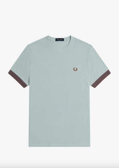 Striped Cuff T-Shirt