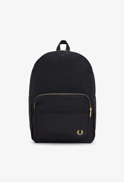 Textured Nylon Backpack