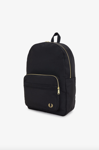 Textured Nylon Backpack