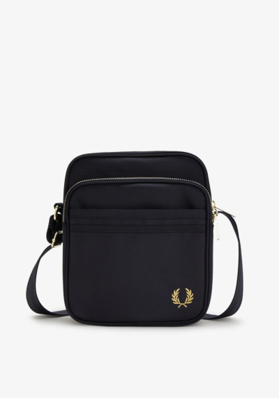 Textured Nylon Side Bag