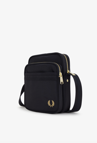 Textured Nylon Side Bag