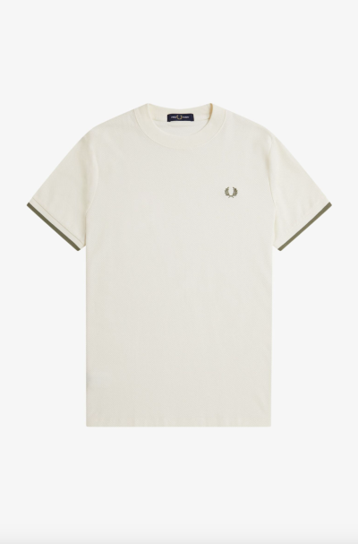 Tipped Cuff Piqué Shirt