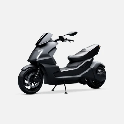 EV Bike Black Color