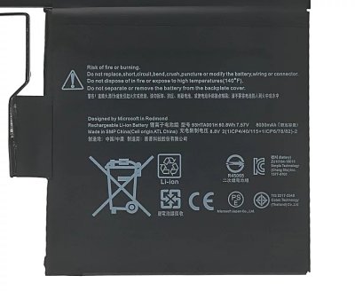 Surface Book 1 แบตเตอรี่ (ล่าง) มี การ์ดจอ