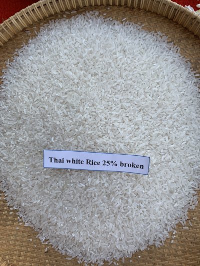 Thai white rice 25% ( ข้าวขาว 25% )